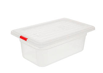 Контейнер для зберігання One Chef з кришкою 2 л 1/4 26,3х16х10 см поліпропілен, Контейнер для зберігання прозорий