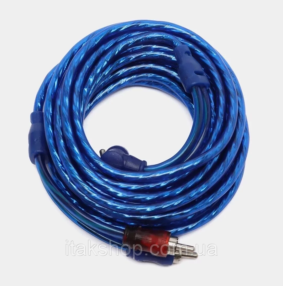 Акустичний кабель для автомобіля 2RCA-2RCA (4.5 м)