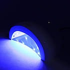 LED+UV Лампа для манікюру Оригінал SUNUV SUN 1, 48 Вт, Біла / Настільна манікюрна лампа для нігтів, фото 5