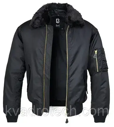Brandit Куртка Brandit MA2 Fur Collar Black (M)