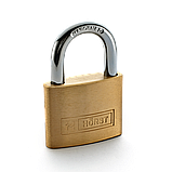 Замок навісний латунний HORST HR-B1-50E 50мм, фото 3