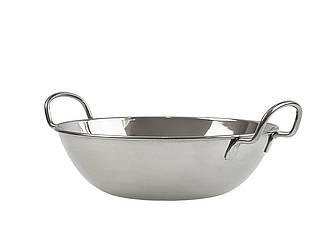 Миска з ручками з нержавіючої сталі 1,7 л d22 см h6,5 см One Chef, Миска 1.7 л з нержавіючої сталі з ручками