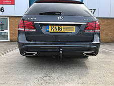 Швидкоз'ємний фаркоп на Mercedes-Benz E-class S212 2009-2016 на ключах, фото 3