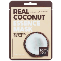 Тканинна маска для обличчя з екстрактом кокоса FarmStay Real Coconut Essence Mask