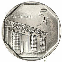 Куба 5 сентаво, 1994-2018 (БС)