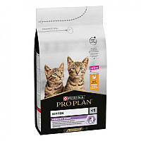 Purina Pro Plan (Пурина Про План) KITTEN корм для котят, беременных и кормящих кошек с курицей, 1,5 кг