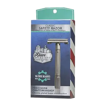 Станок для гоління The Shave Factory Classic Safety Razor у футлярі