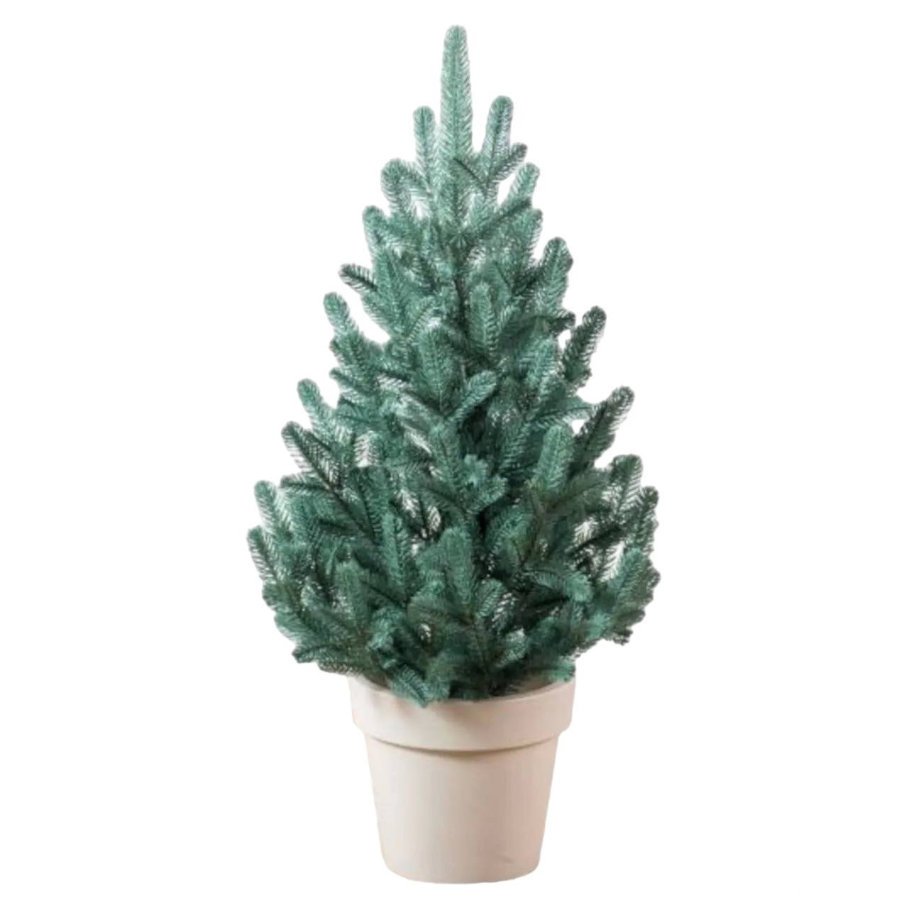 Ялинка штучна в горщику лита Лапландська 0,7 м блакитна ялина в горщику, фото 1