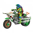 Бойовий транспорт з фігуркою - Леонардо На Мотоциклі (Черепашки-Ніндзя), фото 2