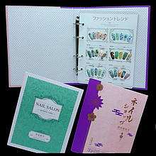 Каталог (книга-палітра) для демонстрації та зберігання вій та гель-лаків