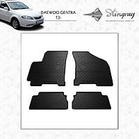 Автоковрики Stingray Daewoo Daewoo Gentra 2013-2019 4 шт Чорние (1002064)