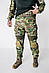 Тактичні Камуфляжні штани tactical multicam чоловічі штани камуфляж мультикам із наколінниками Ріп-стоп, фото 2