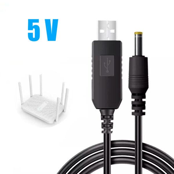 USB-кабель живлення перетворювач USB 5V to DC 5V