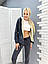 Теплий спортивний костюм жіночий на хутрі осінь-зима чорний, сірий, бордовий, синій, розмір 42/44, 46/48, 50/52, фото 5