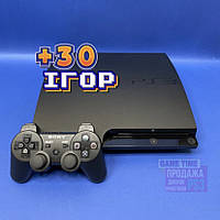 Playstation 3 Slim 320gb +30 ігор Пріставка ПС3 PS3 1 Джойстік