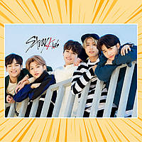 Плакат А4 K-Pop Stray Kids 003