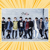 Плакат А3 K-Pop Stray Kids 004