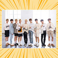 Плакат А4 K-Pop Stray Kids 013