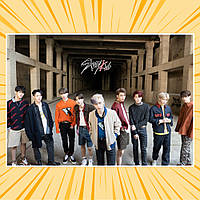 Плакат А4 K-Pop Stray Kids 017
