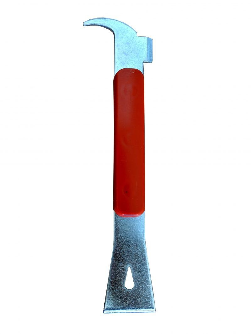 Стамеска пасічна сталева #1, з пластиковою ручкою, 240 мм (Туреччина)