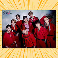 Плакат А3 K-Pop Stray Kids 021