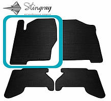 Автокилимки Stingray Nissan Nissan Pathfinder (R51) 2005-2012 1 шт Чорні (1014154 ПЛ)