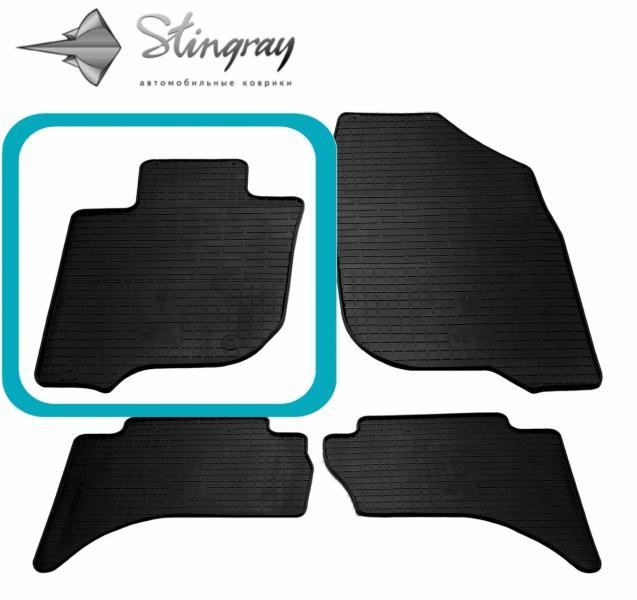 Автокилимки Stingray Mitsubishi Mitsubishi L200 2011- 1 шт Чорні (1013074 ПЛ)