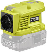 Інвертор напруги акумуляторний RYOBI ONE+ RY18BI150A-0, 220 Вол'т, 150Вт/300Вт пікова, (без АКБ та ЗУ)