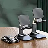 Універсальна підставка Desk Phone Holder для смартфонів і планшетів Чорна, фото 2