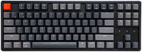 Клавіатура Keychron K8 87Key, Gateron G Pro Blue, Hot-Swap, BT/USB-A, EN/UKR, RGB, Чорний (K8H2_KEYCHRON)