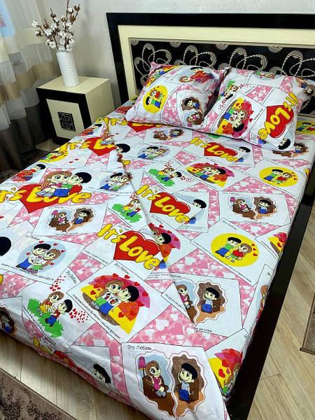 Постільна білизна підліткова Бязь Чарівники лайт, фото 1