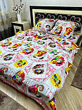 Постільна білизна підліткова Бязь Чарівники лайт, фото 3