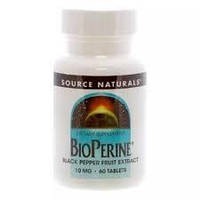 BioPerine 10 mg Source Naturals, 60 таблеток