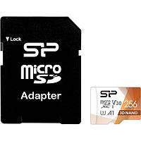 Карта пам'яті Silicon Power 256Gb microSDXC SiliconPower Superior Pro Colorful class 10 (UHS-1 U3)