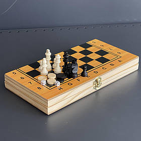 Гра настільна "2 в 1 Шахи і Нарди", 28*14 см,  Игра настольная "2 в 1 Шахматы и Нарды"