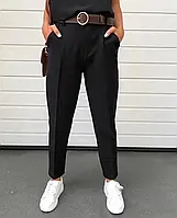 Женские укороченные брюки со стрелками новинка 2023