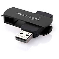 Флеш-накопичувач Exceleram Exceleram64GB P2 Series Black/Black USB 2.0 (EXP2U2BB64)