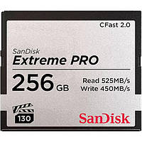 Карта пам'яті Sandisk 256GB CFAST 2.0 Extreme PRO 525MB/s VPG130, EAN: 619659145262 (SDCFSP-256G-G46D)