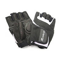 Weightlifting Gloves Black-Grey (M size, Black-Grey) Bomba