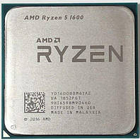 Процесор AMD Ryzen 5 1600 (YD1600BBM6IAE) (sAM4, 12T, 3.6 ГГц) Б/в