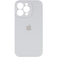 Apple silicone case FULL (закрита камера) IPhone 14 Pro Max White