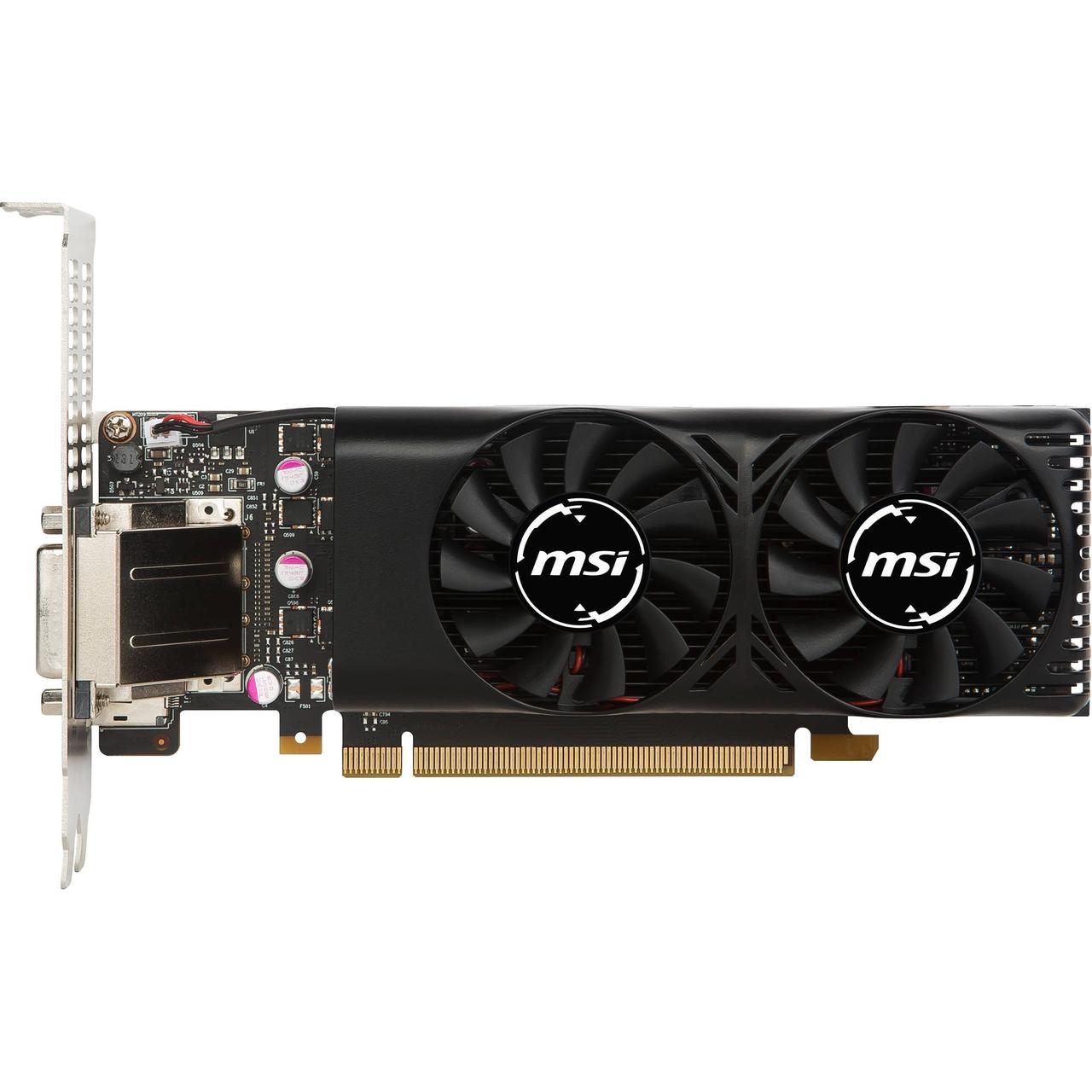 Відеокарта MSI GTX 1050Ti 4Gb (GTX 1050 Ti 4GT LP) (GDDR5, 128 bit, PCI-E 3.0 x16) FR