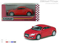 Машина метал. Kinsmart 2008 Audi TT Coupe, в кор. 16*8,5*7,5см (96шт/4)