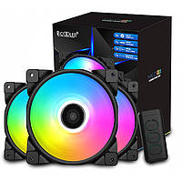 Вентилятор PcCooler Halo 3-in-1 RGB Kit 3-Pack (Halo 3-in-1 RGB Kit)