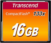 Карта пам'яті Transcend 16GB Compact Flash CF 133X (TS16GCF133)