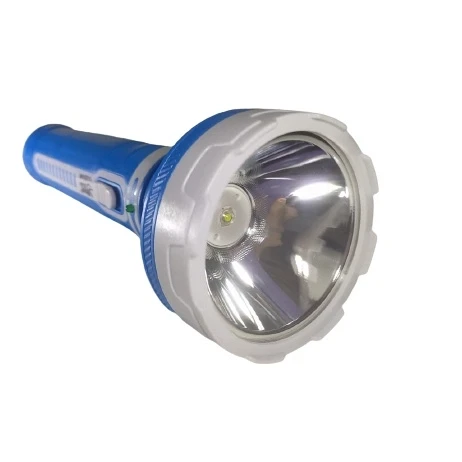 Ручний акумуляторний світлодіодний ліхтарик YJ-253 5W LED Синій, фото 1