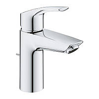 Змішувач для умивальника Grohe Eurosmart New S-Size з донним клапаном, хром (33265003)