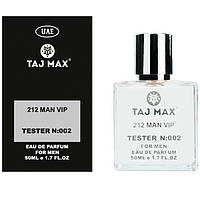 Tester Carolina Herrera 212 VIP Men 50 ml/мл Чоловічі парфуми Тестер Кароліна Еррера 212 Віп Мен (ОАЕ, концентрат)