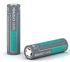 Акумуляторні батарейки Videx LiFePO4 18650 (без захисту) 3.2V 2200mAh 1шт