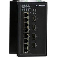 Комутатор RAISECOM 4x1000MSFP+8x10/100/1000 RJ4 5 PoE Gazelle S1512i-4GF-8GE-PWR-DC Gazelle